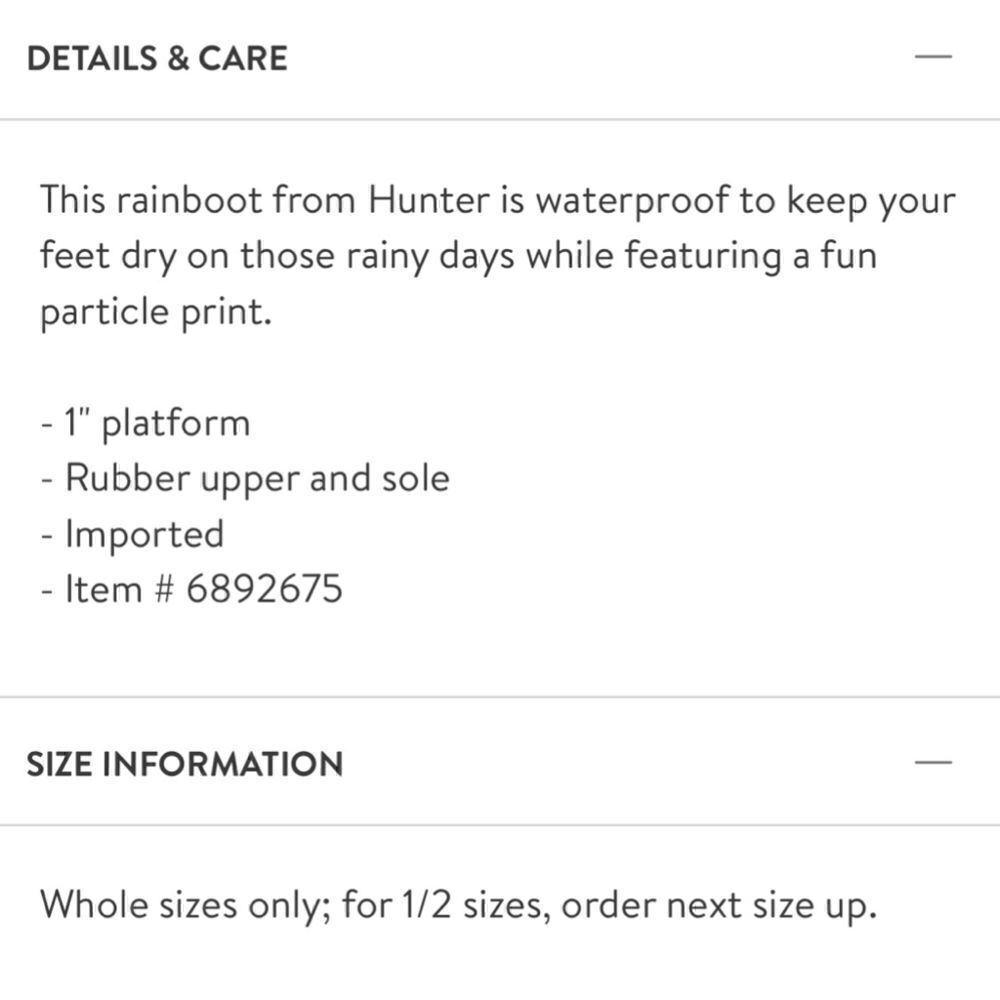 Hunter | Original Short Particle Print Rainboot - Picture 7 of 7